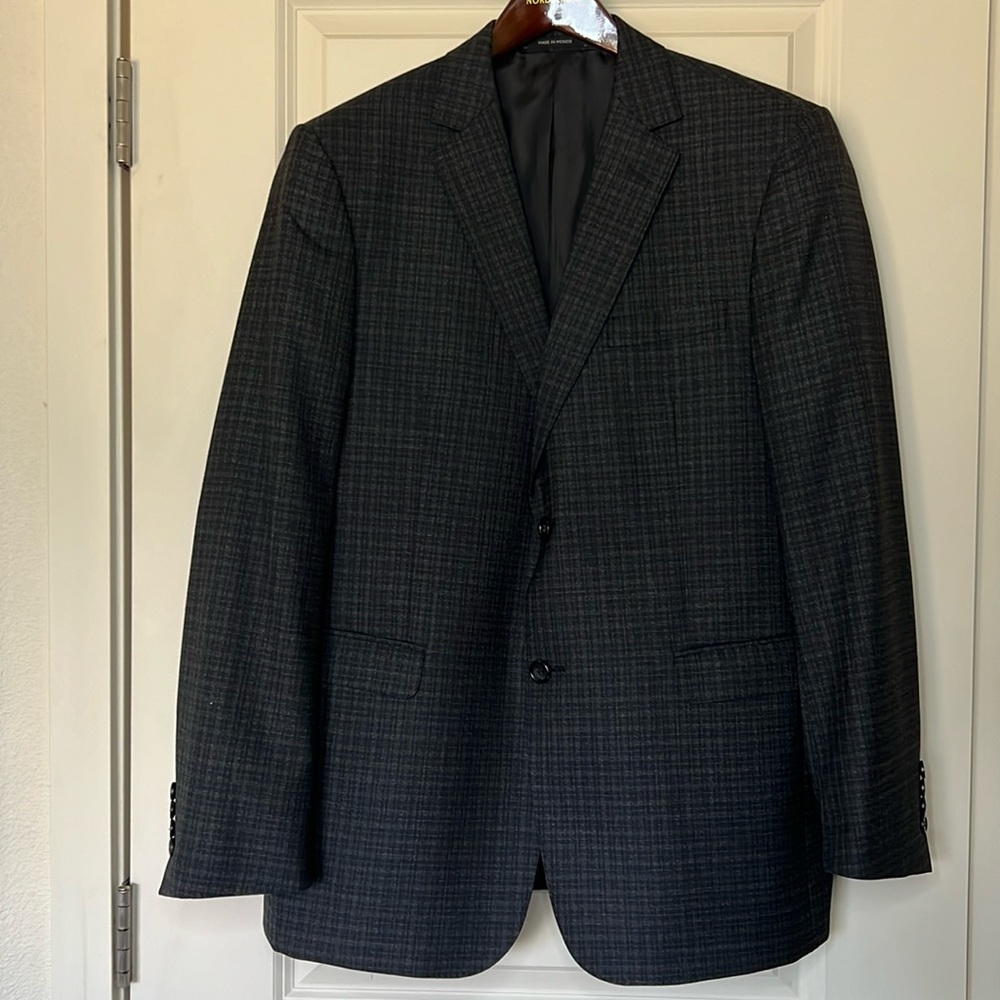Size 52R Z Zegna Drop 8 100% Wool jacket